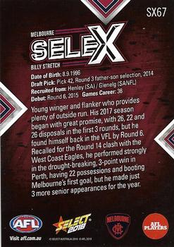2018 Select Footy Stars - Selex #SX67 Billy Stretch Back